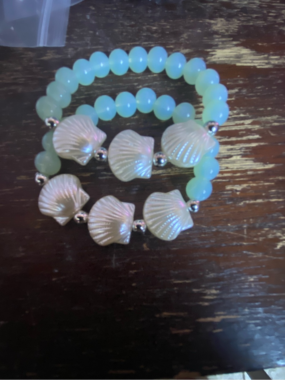 Cute Beaded Seashell Bracelets